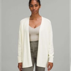 Lululemon Lemon Sorbet Side Slit Sweater Wrap Size 6